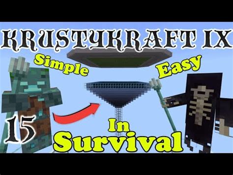 KK9 15 How To Build Silent Wisperer S Trident Farm In Survival