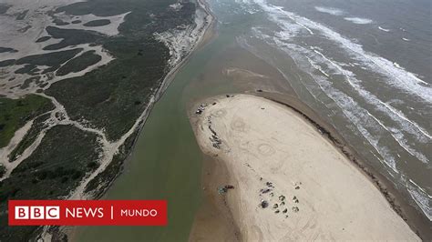 Playa Bagdad el extraño lugar donde empieza la frontera entre México y