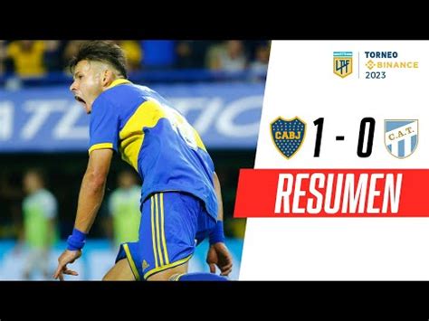 Boca vs Tucumán 1 0 gol video y resumen del partido por Liga