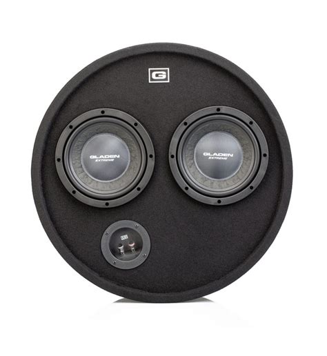 Gladen Rs Rb Dual Active Round Spare Wheel Subwoofer Bladeice