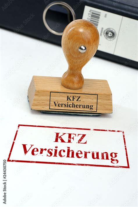 KFZ Versicherung Stock Foto Adobe Stock