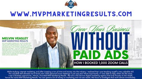 How To Grow Your Business Without Using Paid Ads Mvp Marketing Results