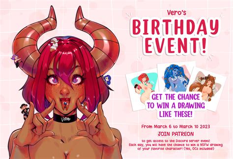 Vero S Bday Event By Theartofvero Hentai Foundry