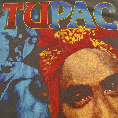 Tupac 2puc ป้าย Gem Made In Usa เสื้อทัวร์ เสื้อวง เสื้อฮิปฮอป