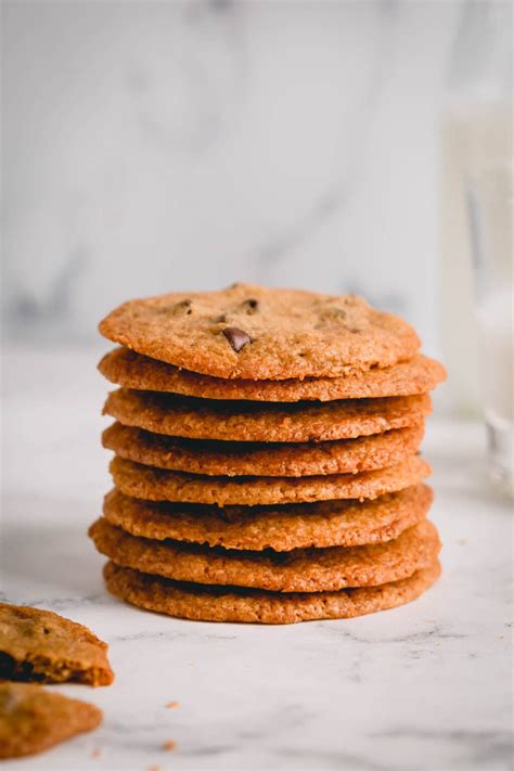 Thin And Crispy Chocolate Chip Cookies ~sweet And Savory