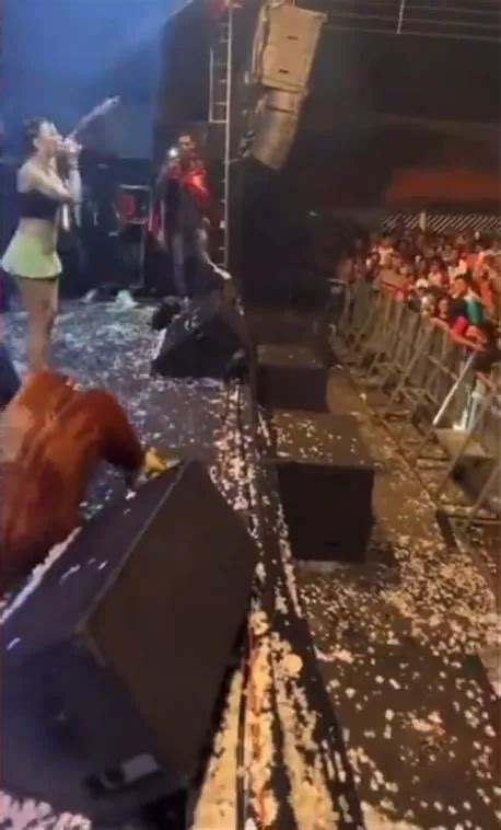 Controversial Singer Who Had Oral Sex On Stage Sings Raunchy Mushroom