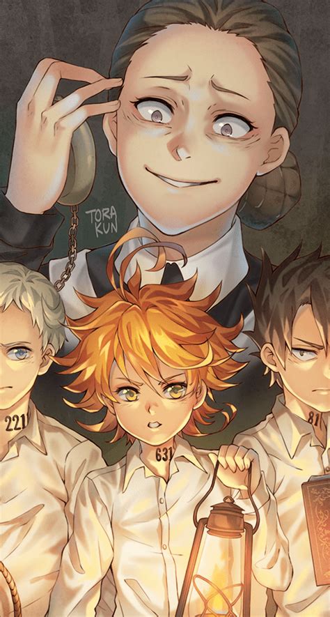 Top Best The Promised Neverland Iphone Wallpapers Gettywallpapers