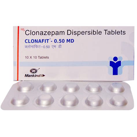 Clonafit 0 5 MD Tablet Uses Side Effects Price Apollo Pharmacy