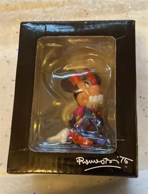 DISNEY BY ROMERO Britto Minnie Mouse 3 Figurine 2011 4027957 31 33