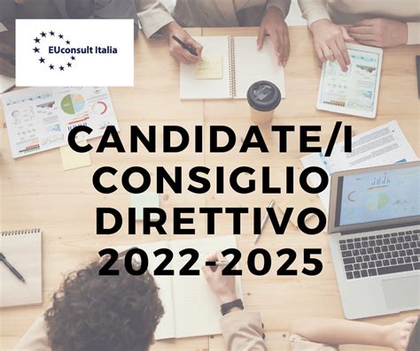 Candidature Consiglio Direttivo Euconsult Italia