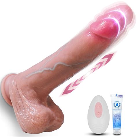 Amazon Thrusting Dildo Vibrator Sex Toys Realistic G Spot Dildos With Thrusting