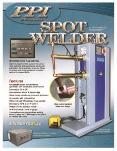 Profab Air Operated Fully Automatic Spot Welder Production Products Inc