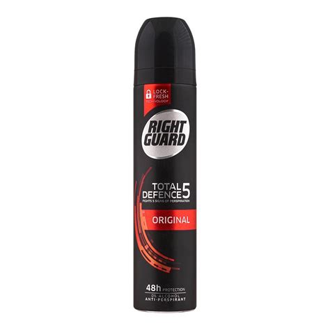 Buy Schwarzkopf Right Guard Total Defence 5 Original Anti Perspirant