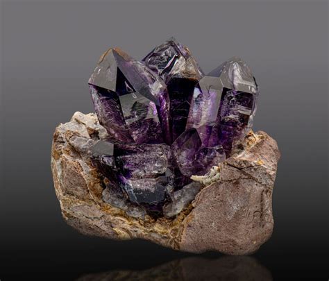 Quartz Var Amethyst Goboboseb Mountains Erongo Namibia Persson