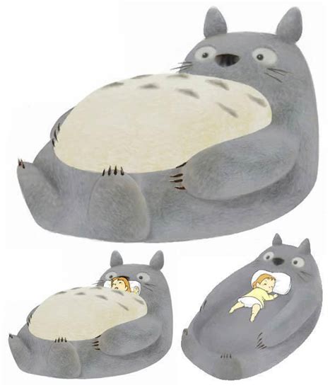 Giant Totoro Bed Plush Totoro Beds Bean Bags For Adults And Anime Fans