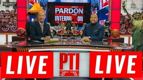 Pardon The Interruption Live Hd Michael Wilbon And Tony