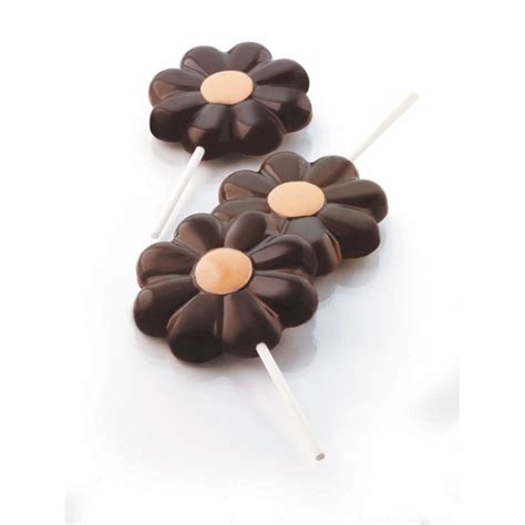 Moule Silicone Sucettes Fleurs Bâtonnets Cuisine Addict Achat Vente