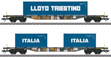 M Rklin Containertragwagen Set Bauart Sgns Ep Vi Ab