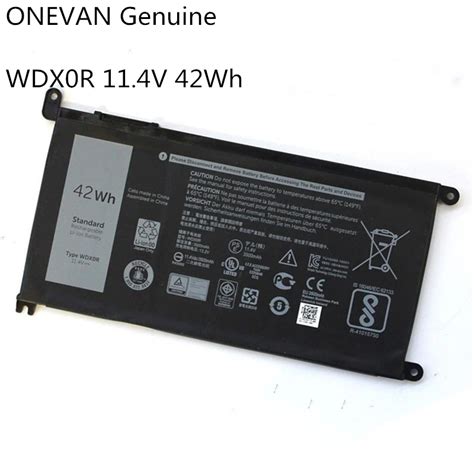 Onev bateria para laptop 3crh3 produto genuíno inspiron dell para