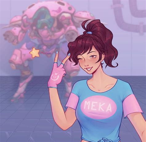 Dva Fanart Overwatch Amino