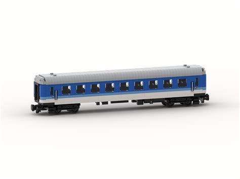 Lego Moc Db Interregio 2nd Class Passenger Coach 8w By Copernicus508