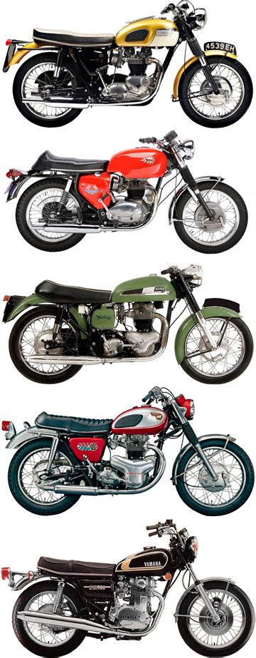 Five Classic Parallel Twin Motorcycles Nz