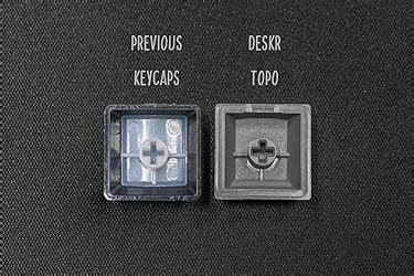 Amazon.com: Deskr Topo Canyon Dye Sub PBT Keycaps | 164 Keycap Set for ...