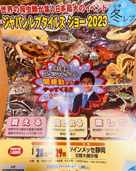 ジャパンレプタイルズショー2023 冬レプ ももこs Blogfrom 静岡