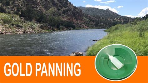 Gold Panning On The Arkansas River Youtube