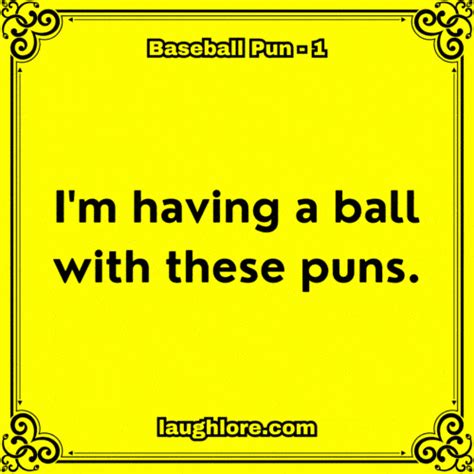 Baseball Puns