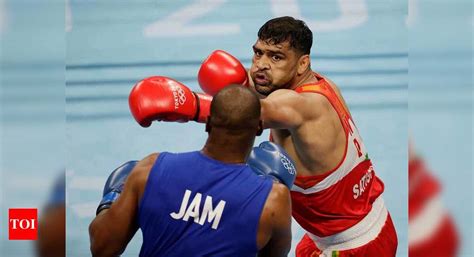 tokyo olympics  satish kumar sails  boxing quarterfinals