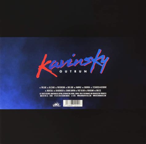 KAVINSKY Outrun OnVinylStore