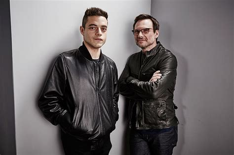 Rami malek christian slater sr robot programas de televisión Fondo