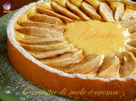 Crostata Di Mele E Crema Pasticcera Ricetta Semplice