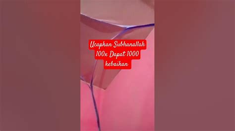 Ucapkan Subhanallah 100x Dapat 1000 Kebaikan Ceramahsyekhalijaber