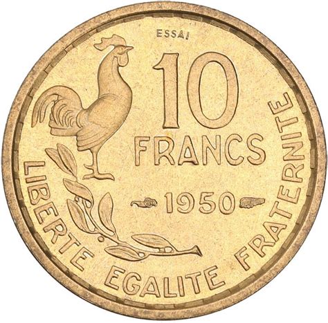 France Fourth Republic Francs Guiraud Essai En