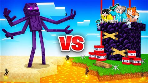 Mutant Enderman Vs Sichersters Haus In Minecraft Youtube