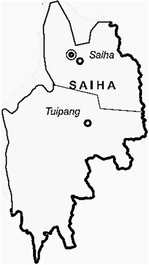 Saiha District | Saiha District Map