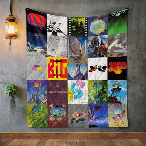 Yes Album Covers Quilt Blanket Dreamrooma