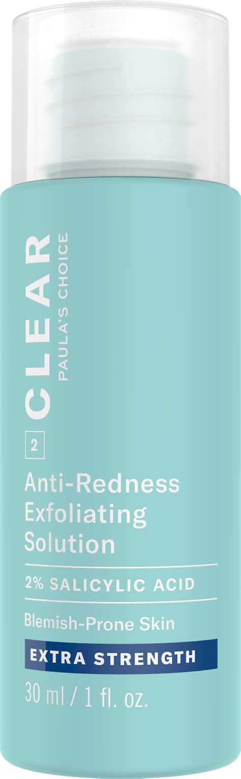 Clear Extra Strength Anti Redness Exfoliating Solution 2 Salycilic