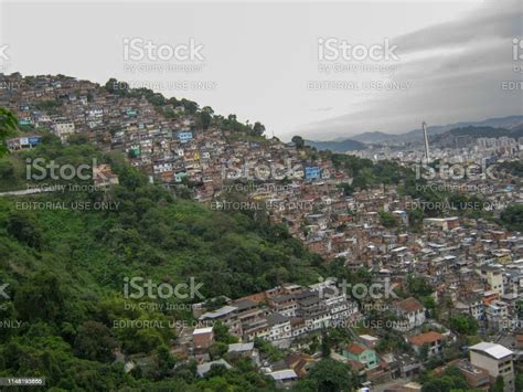 Rio De Janeiro Aerial View Of Favelas September 2012 Stock Photo ...