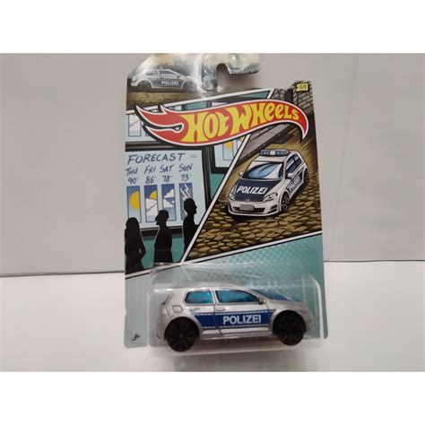 Volkswagen Golf Polizei Automotive Police Hot Wheels Bcn