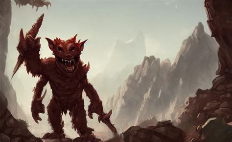 A Painting Of Kobold From Dungeons And Dragons Stable Diffusion Openart