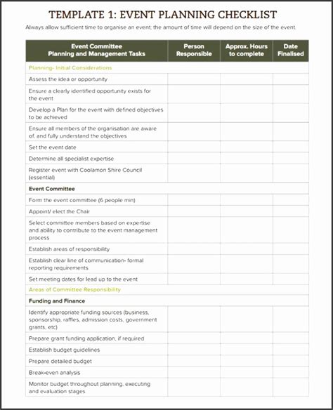 7 Conference Planning Template - SampleTemplatess - SampleTemplatess