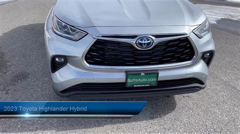 Toyota Highlander Hybrid Hybrid Limited Butte Anaconda Helena