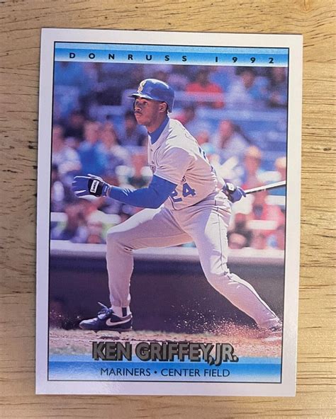 Ken Griffey Jr 1992 Donruss 165 Baseball Card EBay