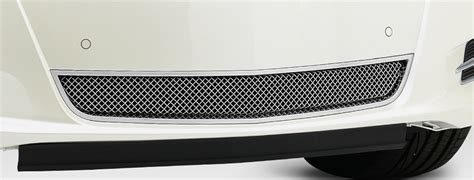 Cadillac XTS Polished Stainless Steel Mesh Bumper Grille Overlay ...