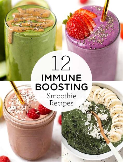 12 Easy Immune Boosting Smoothie Recipes Simply Quinoa