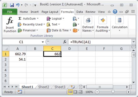 Uso De La Función Trunc En Microsoft Excel Tutoriales Del Boletín De Windows