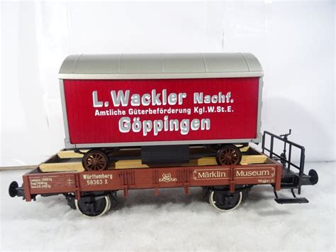 Märklin 1 58363 Freight carriage Museum car 1998 low Catawiki